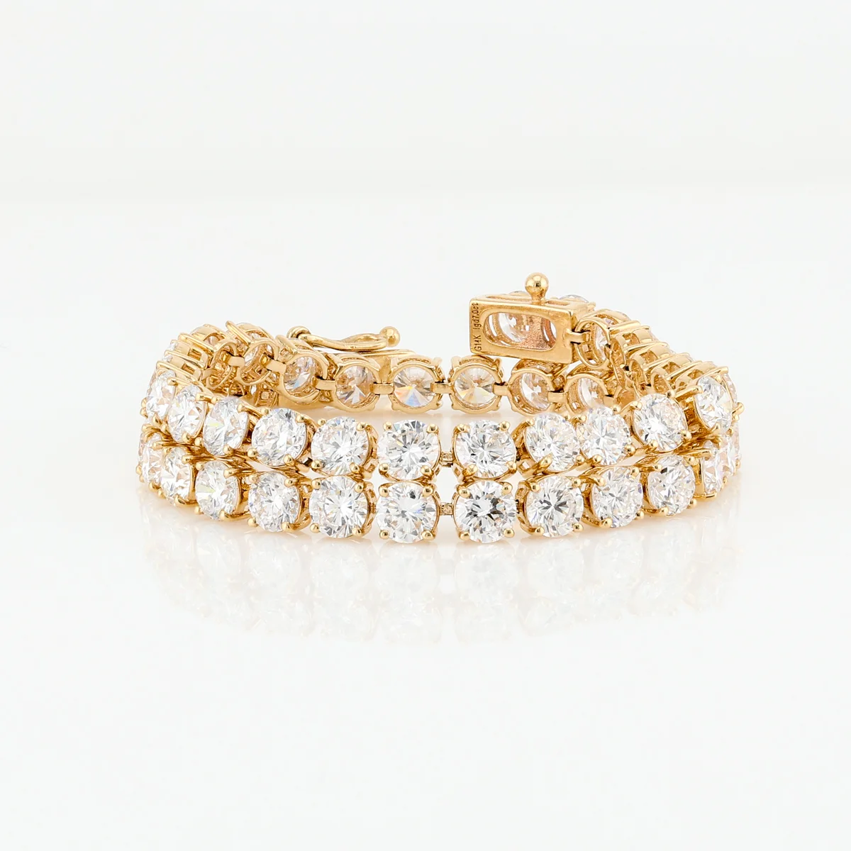 [BB107] : 7CT 14K WG Tennis